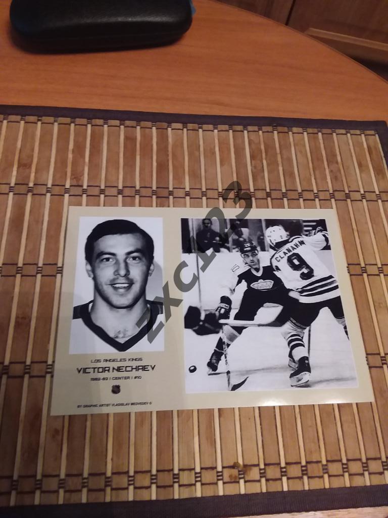 Виктор Нечаев первый хоккеист уехавший играть в НХЛ