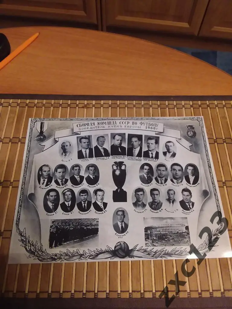 СБОРНАЯ СССР 1960 ПОБЕДИТЕЛЬ КУБКА ЕВРОПЫ