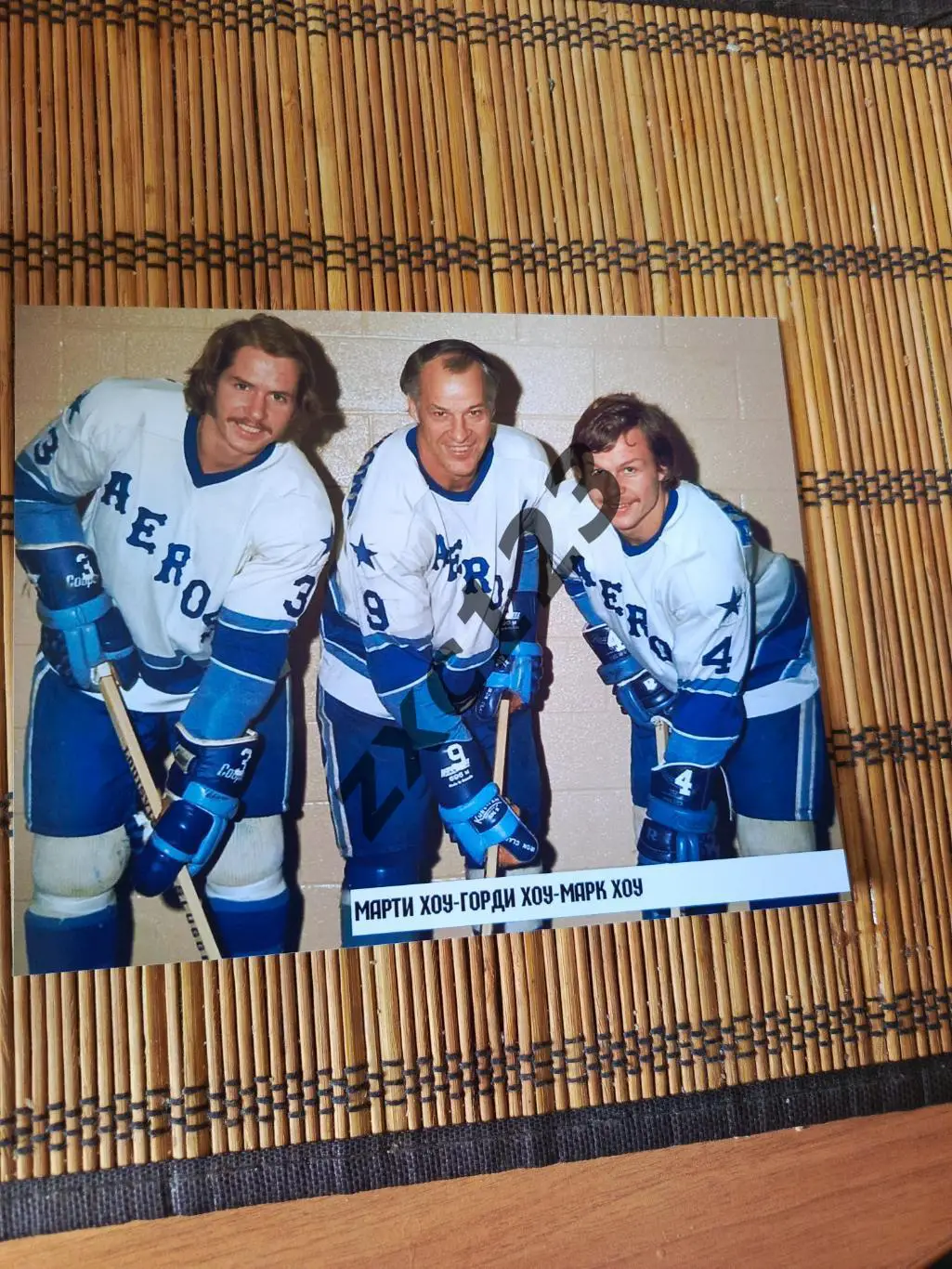 МАРТИ ХОУ-ГОРДИ ХОУ-МАРК ХОУ (ХЬЮСТОН АЭРОС)