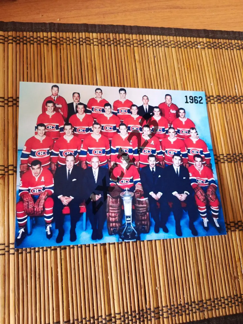 МОНРЕАЛЬ КАНАДИЕНС 1962 КОМАНДНОЕ ФОТО