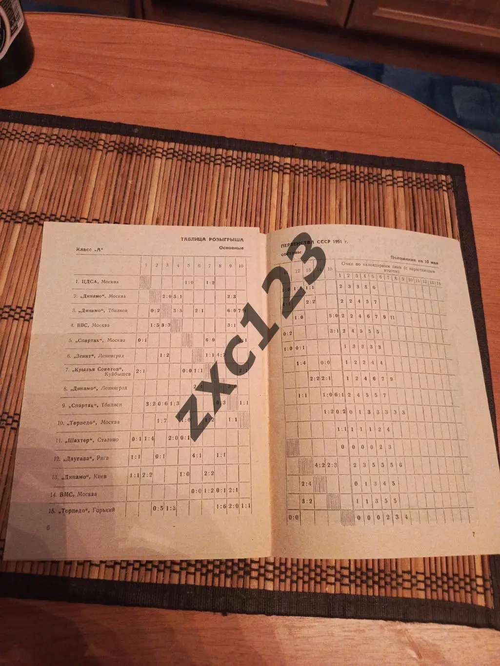 ДИНАМО ТБИЛИСИ - ДИНАМО ЛЕНИНГРАД 13.05.1951 1