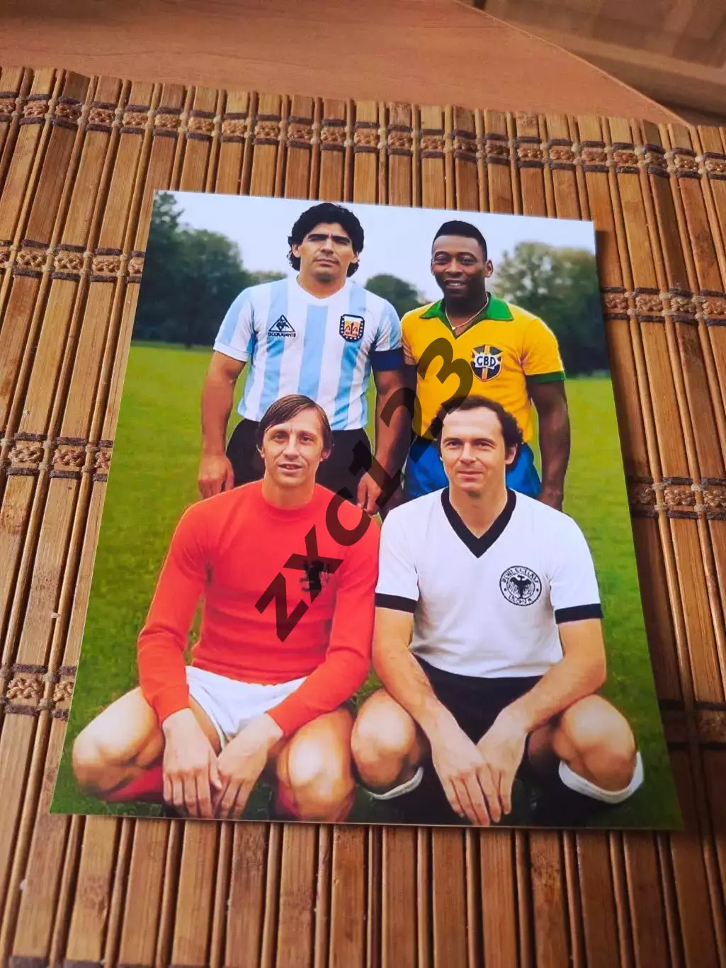 ЗВЁЗДЫ МИРОВОГО ФУТБОЛА (КОЛЛАЖ)