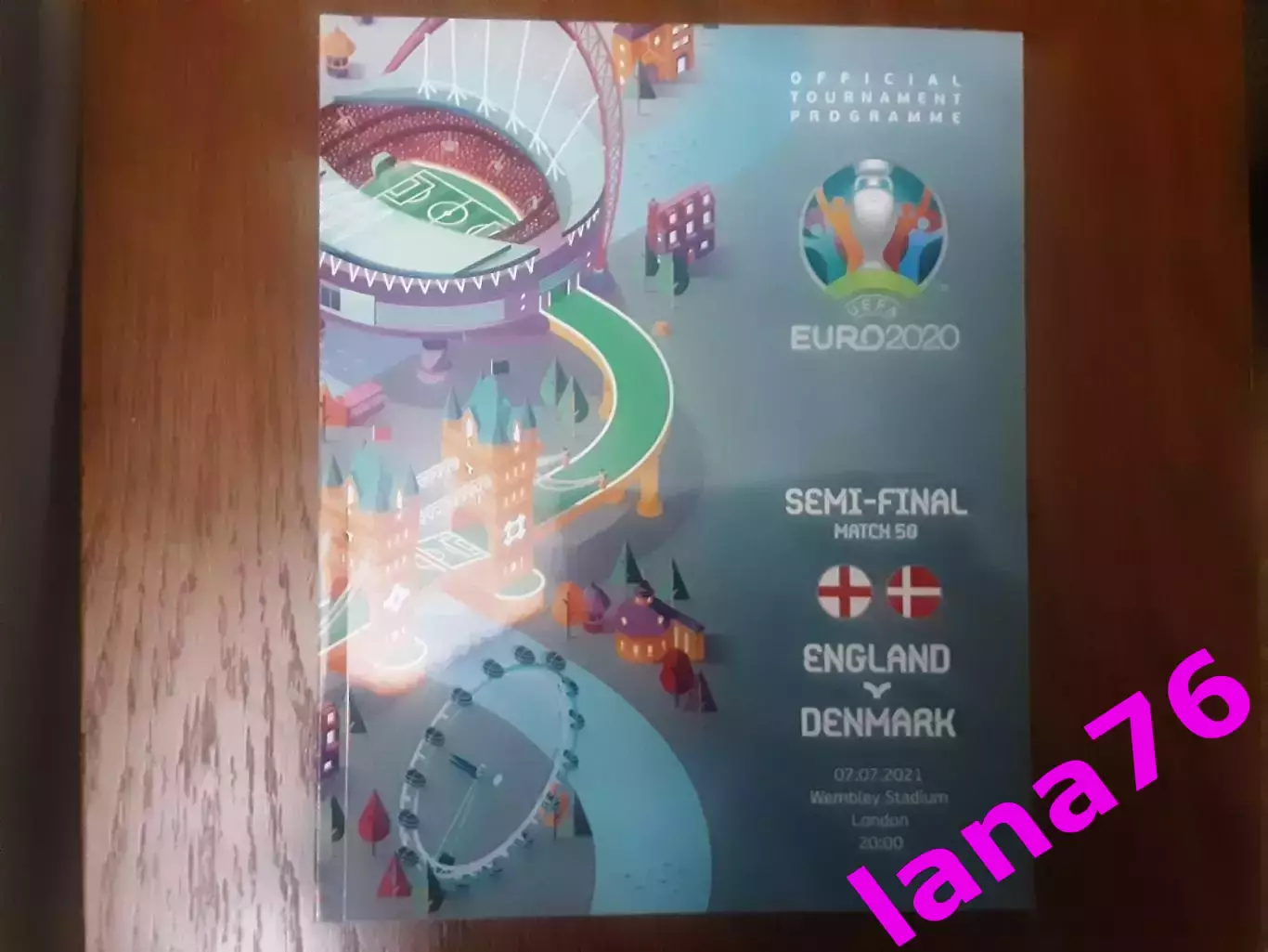 Полуфинал Евро-2020 Англия - Дания 7.07.2021