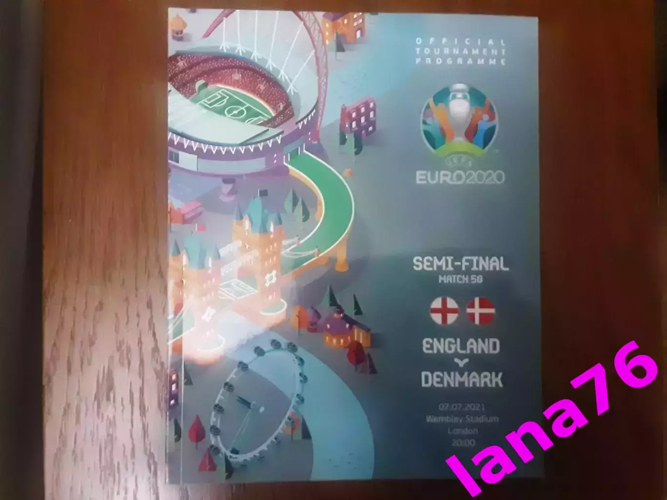 Полуфинал Евро-2020 Англия - Дания 7.07.2021