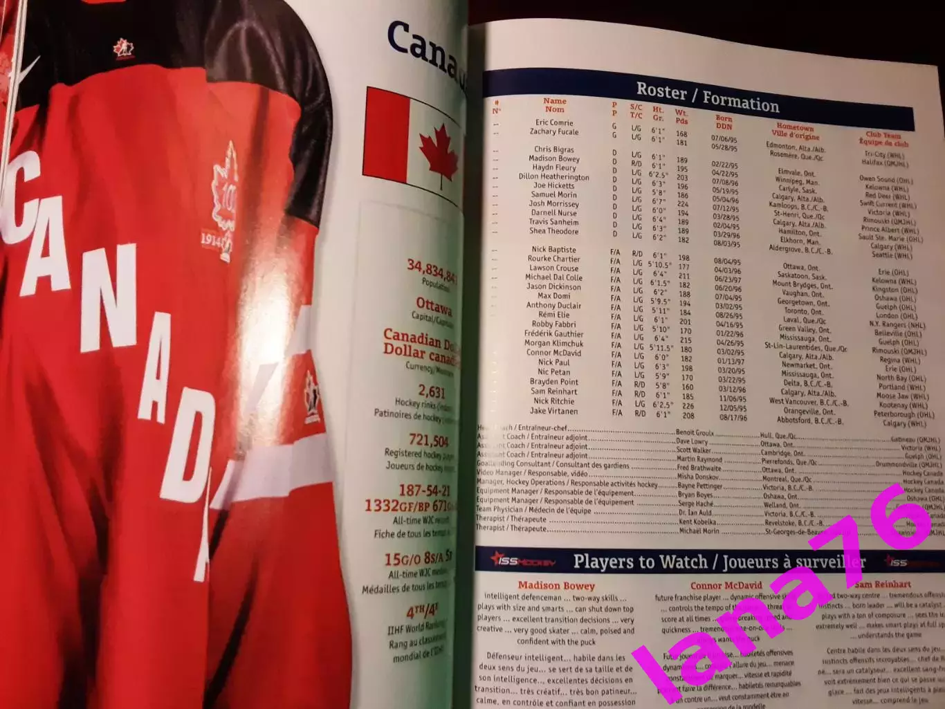 Молодежный чемпионат мира 26.12.2014-5.01.2015 Макдэвид Шестеркин Пастрняк 2