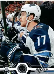 2019-20 Upper Deck Series 1 №107 Adam Lowry - Winnipeg Jets