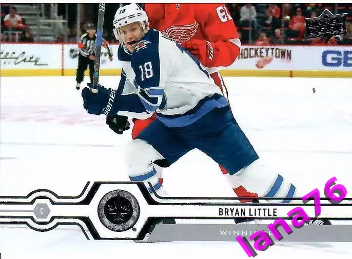 2019-20 Upper Deck Series 1 №106 Bryan Little - Winnipeg Jets
