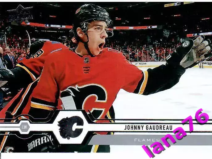 2019-20 Upper Deck Series 1 №180 Johnny Gaudreau - Calgary Flames