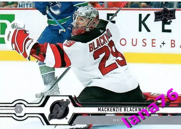 2019-20 Upper Deck Series 1 №83 Mackenzie Blackwood - New Jersey Devils