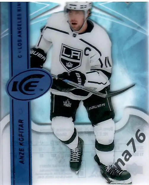 Копитар Лос-Анджелес 2017-18 Upper Deck Ice Hockey #66
