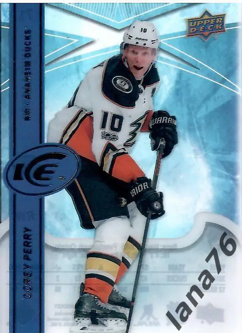 Перри Анахайм 2017-18 Upper Deck Ice Hockey #71