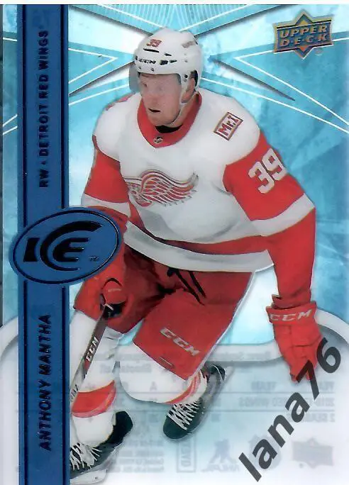 Манта Детройт 2017-18 Upper Deck Ice Hockey #76