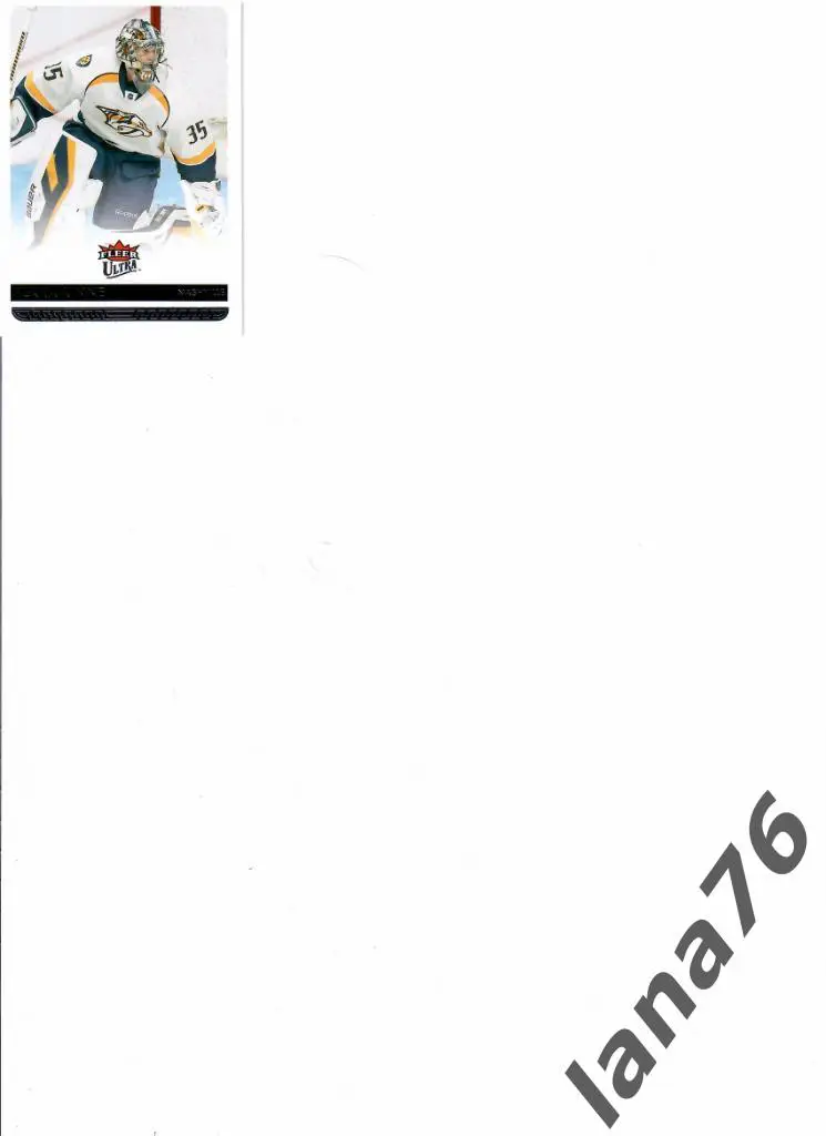 Ринне Нэшвилл 2014-15 Fleer Ultra Hockey #106