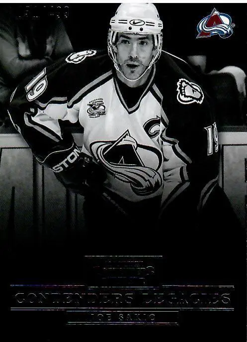 Карточка Джо Сакик Колорадо НХЛ