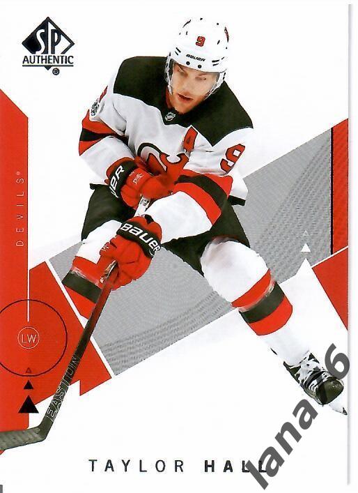 2018-19 SP Authentic №10 Taylor Hall - New Jersey Devils