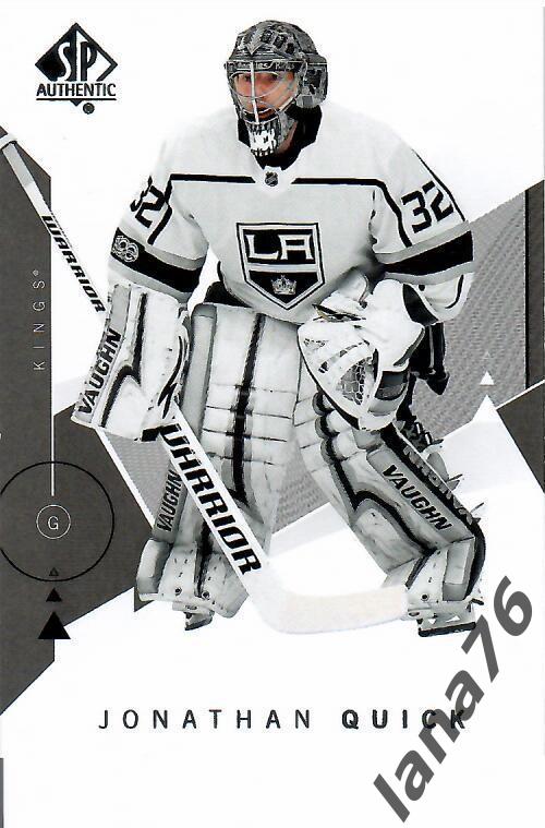 2018-19 SP Authentic №16 Jonathan Quick - Los Angeles Kings