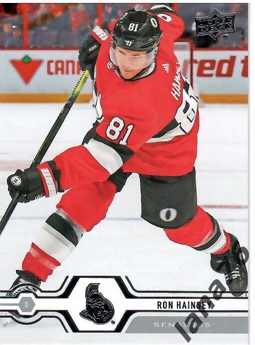 2019-20 Upper Deck Series two №285 Ron Hainsey - Ottawa Senators
