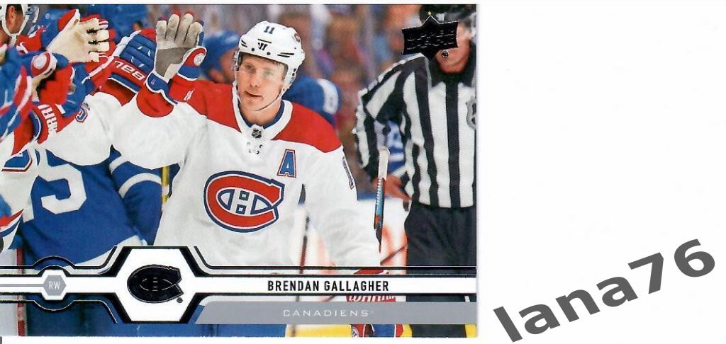 2019-20 Upper Deck Series two №300 Brendan Gallagher - Montreal Canadiens