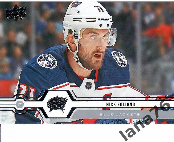 2019-20 Upper Deck Series two №320 Nick Foligno - Columbus Blue Jackets