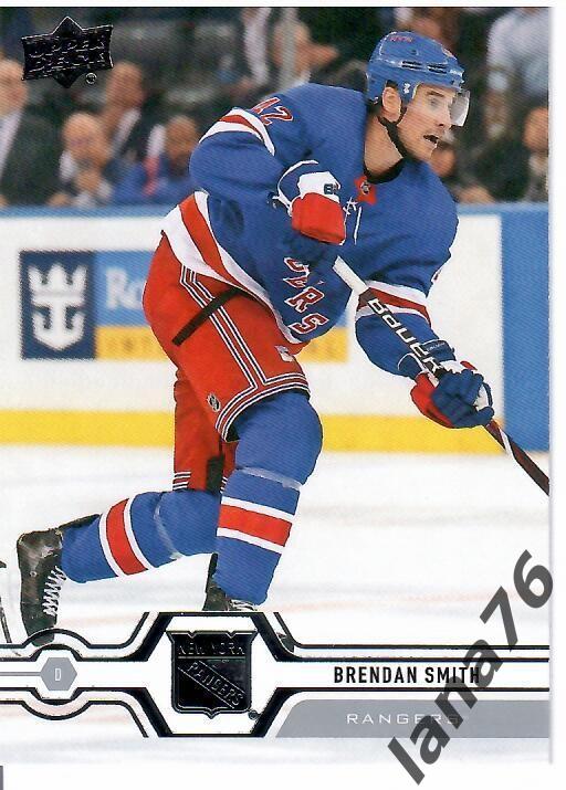 2019-20 Upper Deck Series two №342 Brendan Smith - New York Rangers