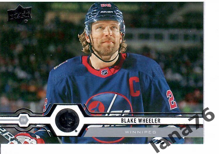 2019-20 Upper Deck Series two №356 Blake Wheeler - Winnipeg Jets