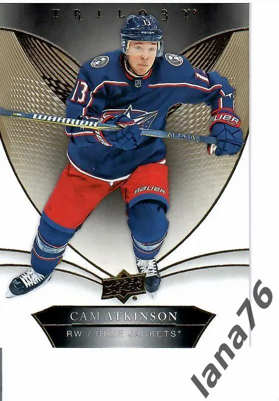 Карточка 2018-19 Trilogy #14 Кэм Аткинсон Коламбус