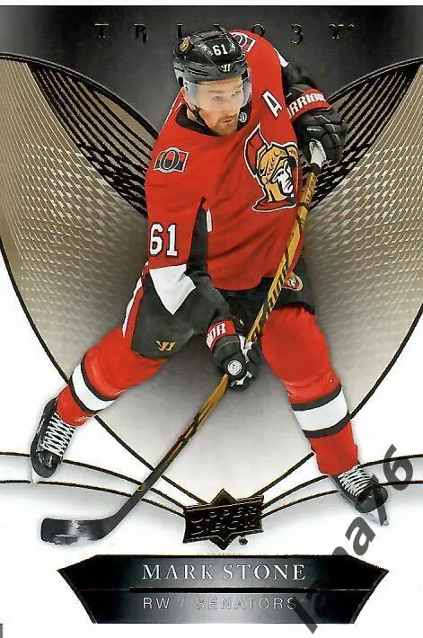 Карточка 2018-19 Trilogy #27 Марк Стоун Оттава