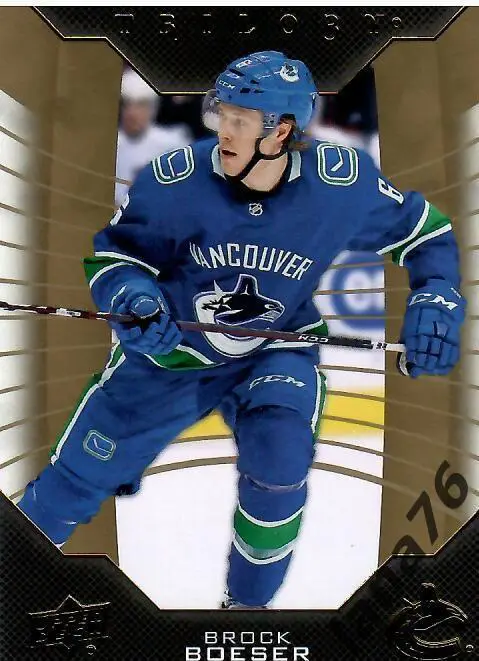 Карточка 2019-20 Trilogy #24 Брок Бесер Ванкувер