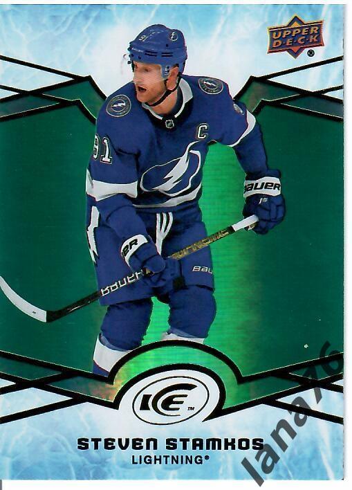 Карточка 2018-19 Upper Deck Ice green #29 Стивен Стэмкос Тампа