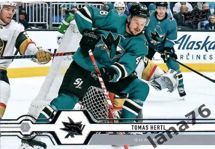 2019-20 Upper Deck Series 1 №163 Tomas Hertl - San Jose Sharks
