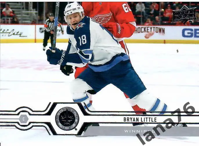 2019-20 Upper Deck Series 1 №106 Bryan Little - Winnipeg Jets