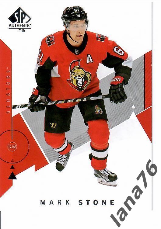 2018-19 SP Authentic №42 Mark Stone - Ottawa Senators