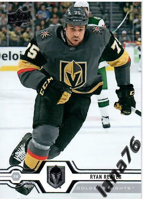 2019-20 Upper Deck Series 1 №196 Ryan Reaves - Vegas Golden Knights