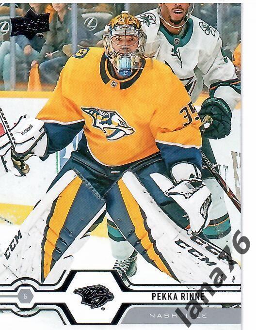 2019-20 Upper Deck Series two №390 Pekka Rinne - Nashville Predators