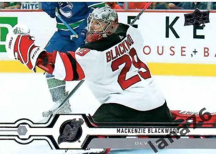 2019-20 Upper Deck Series 1 №83 Mackenzie Blackwood - New Jersey Devils