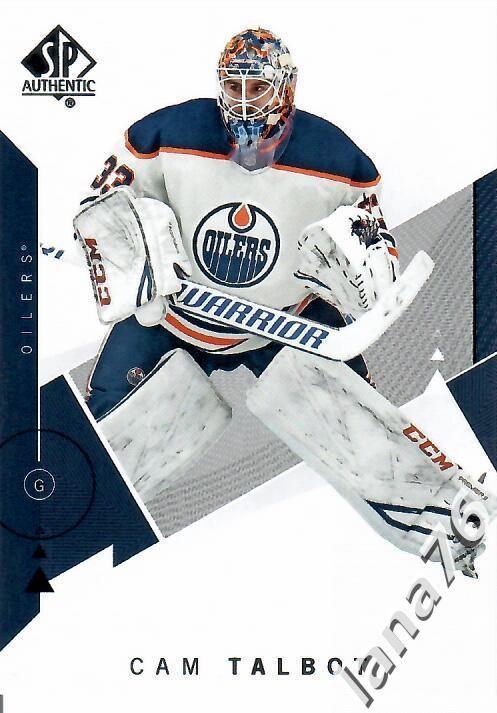 2018-19 SP Authentic №93 Cam Talbot - Edmonton Oilers