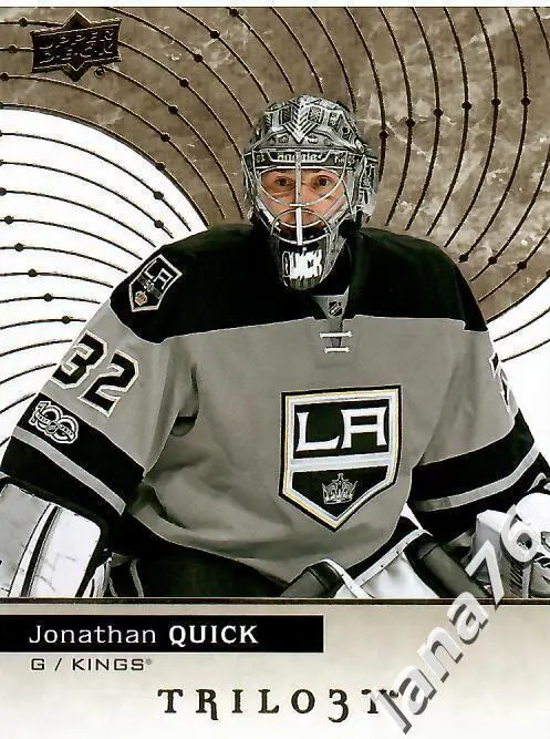 Карточка 2017-18 Trilogy #37 Джонатан Квик Лос-Анджелес