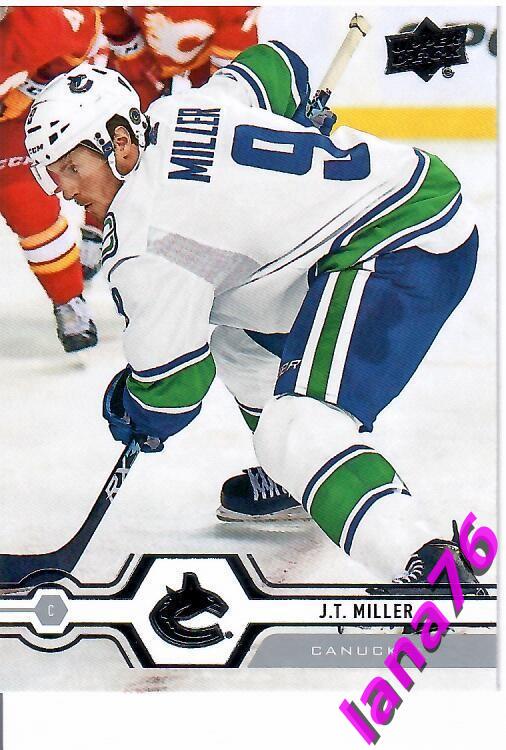 2019-20 Upper Deck Series two №422 J.T. Miller - Vancouver Canucks