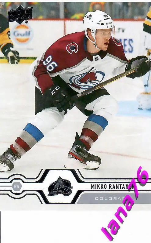2019-20 Upper Deck Series two №382 Mikko Rantanen - Colorado Avalanche