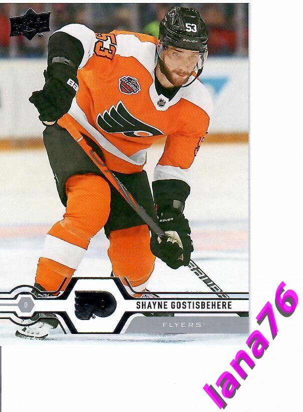 2019-20 Upper Deck Series two №326 Shayne Gostisbehere - Philadelphia Flyers