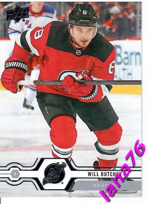 2019-20 Upper Deck Series two №332 Will Butcher - New Jersey Devils