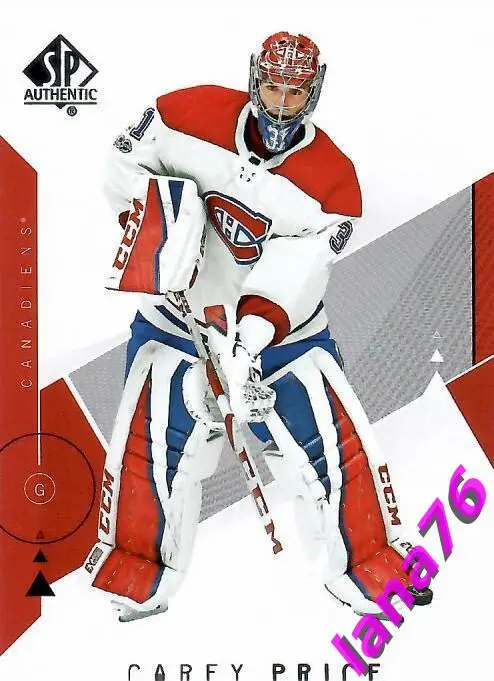 Прайс Монреаль 2018-19 Upper Deck SP Authentic Hockey #75