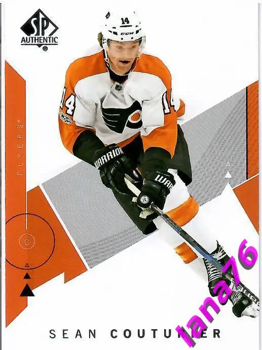 2018-19 SP Authentic №7 Sean Couturier - Philadelphia Flyers
