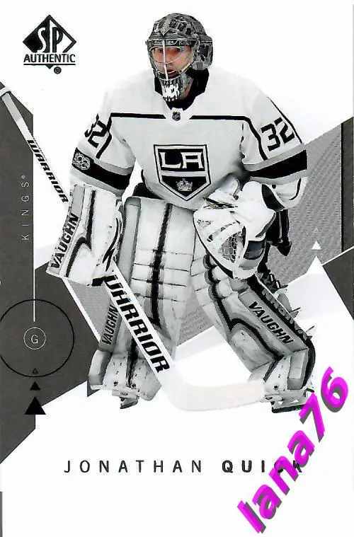 2018-19 SP Authentic №16 Jonathan Quick - Los Angeles Kings