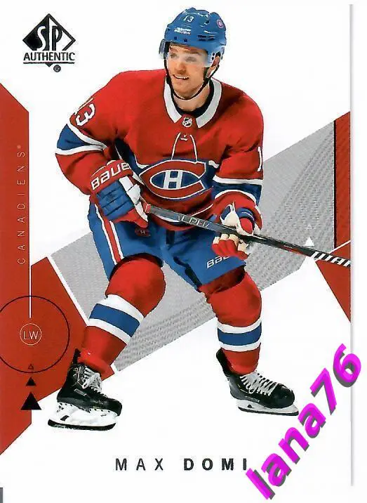 2018-19 SP Authentic №44 Max Domi - Montreal Canadiens