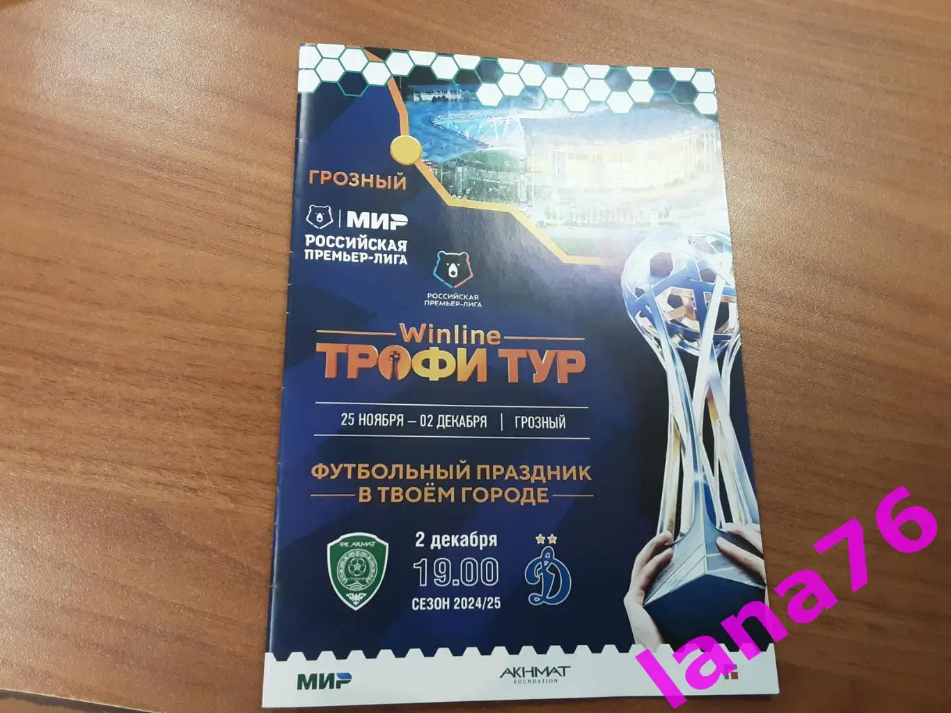 Ахмат Грозный - Динамо Москва 2.12.2024