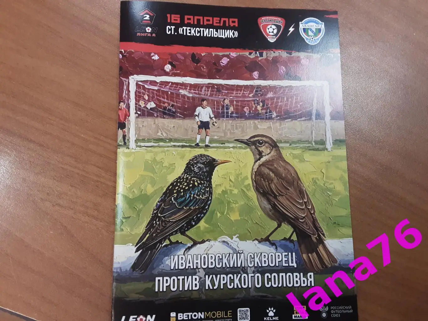 Текстильщик Иваново - Авангард Курск 16.04.2025