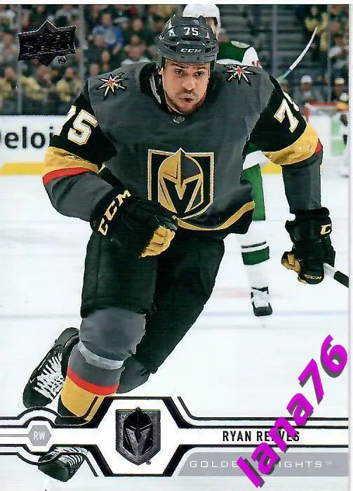 2019-20 Upper Deck Series 1 №196 Ryan Reaves - Vegas Golden Knights