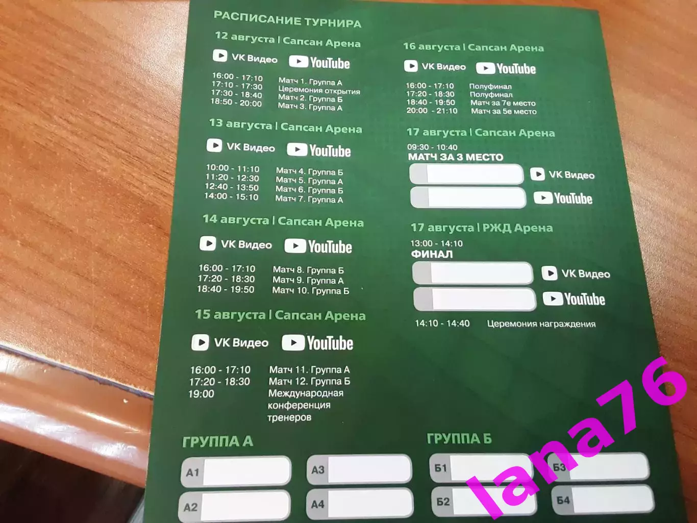 UTLС Детская лига чемпионов юноши 2011 гр 11-17.08.2025 Локомотив Спартак ЦСКА.. 1