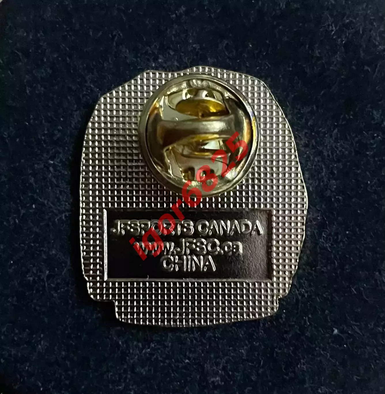 Хоккей Знак Значок Сборная Канада Canada Team джерси, белая форма, вид 1. 3